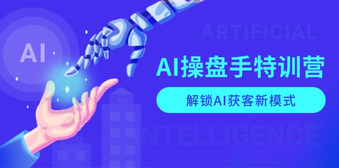 AI-操盘手特训营，解锁AI获客新模式，全面掌握AI商业应用与提示词技巧-暴富网创